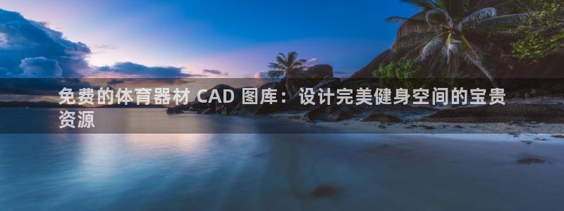 KB88凯时官网：免费的体育器材 CAD 图库：设计