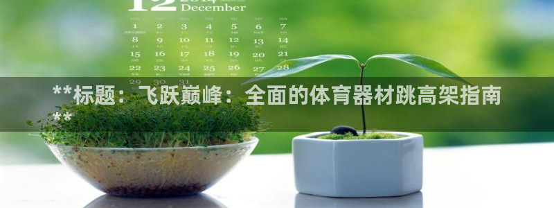 尊龙凯时取款不成功：**标题：飞跃巅峰：全面的体育器